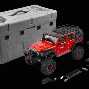 WLToys 104006 Pro (Brushless) Professional RC Rock Crawler Scale 1:10 Red