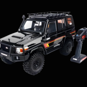 RGT EX86190 Rescuer 4x4 Scale 1:10 WATERPROOF Trail Crawler Black (with 2S Battery + Charger)