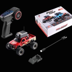 WLToys 6407-C Remote Control Camera Car With FPV Scale 1:64 - Red