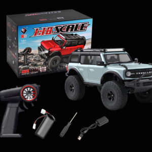 WLtoys 184023 RTR 4WD RC Car Rock Crawler Off-Road Climbing Truck Scale 1:18 - Cement Grey