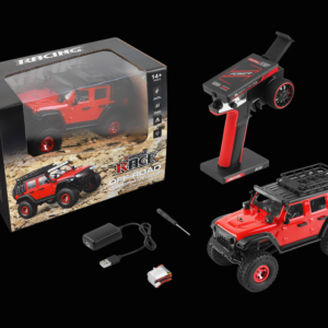 WLtoys 2428 RTR with LED Lights 4WD Off Road Vehicle Scale 1:24 - Red
